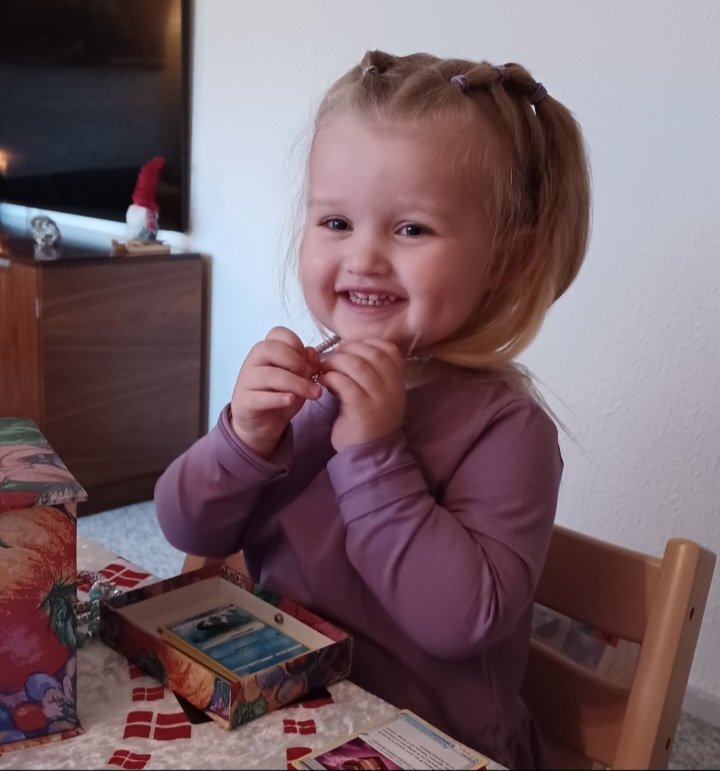 Cutest lil munchkin officially turned 3 and started kindergarten! She's rocking it 🥳❤️