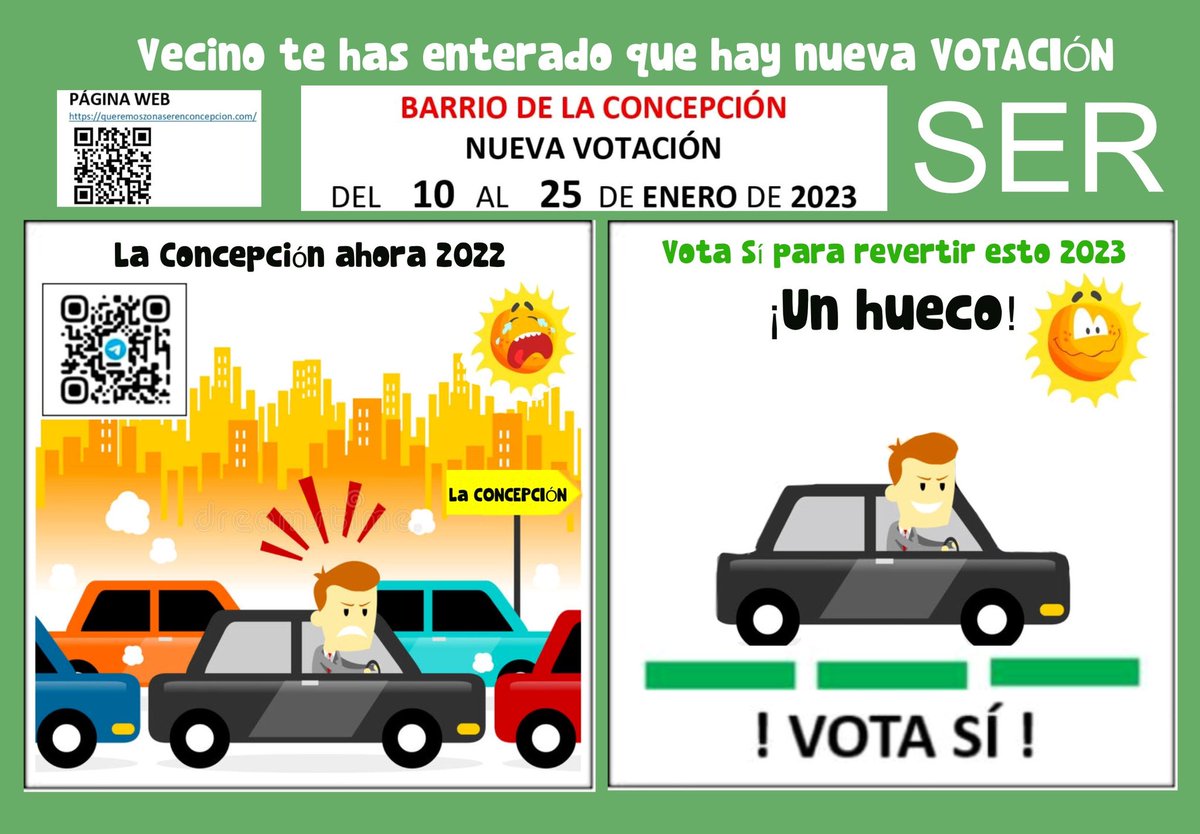 SERLaconcepcion's tweet photo. Vecino nueva votación del SER ¿Y ustedes que van a votar? @CsCiudadLineal @LinealMas @PSOECL @CiudadLinealVox @CsMadridCiudad @ppciudadlineal @podemosclineal ¡Queremos SER en La Concepción! https://t.co/48EyK4vtUb