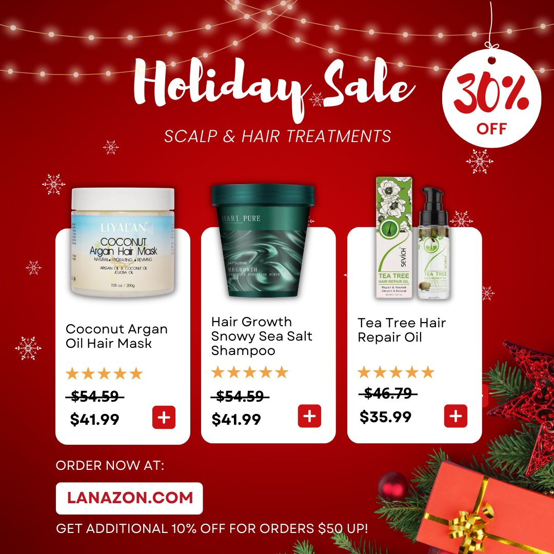 lanazonbeauty's tweet photo. Having a hard time thinking about the best #christmasg gift? We got you! 😎😎 Browse these hair products and more on #Lan#lanazo
#ChristmasSale #HolidaySale #BigDiscount #Onlineshopping #fastdelivery https://t.co/tDl7POOUes