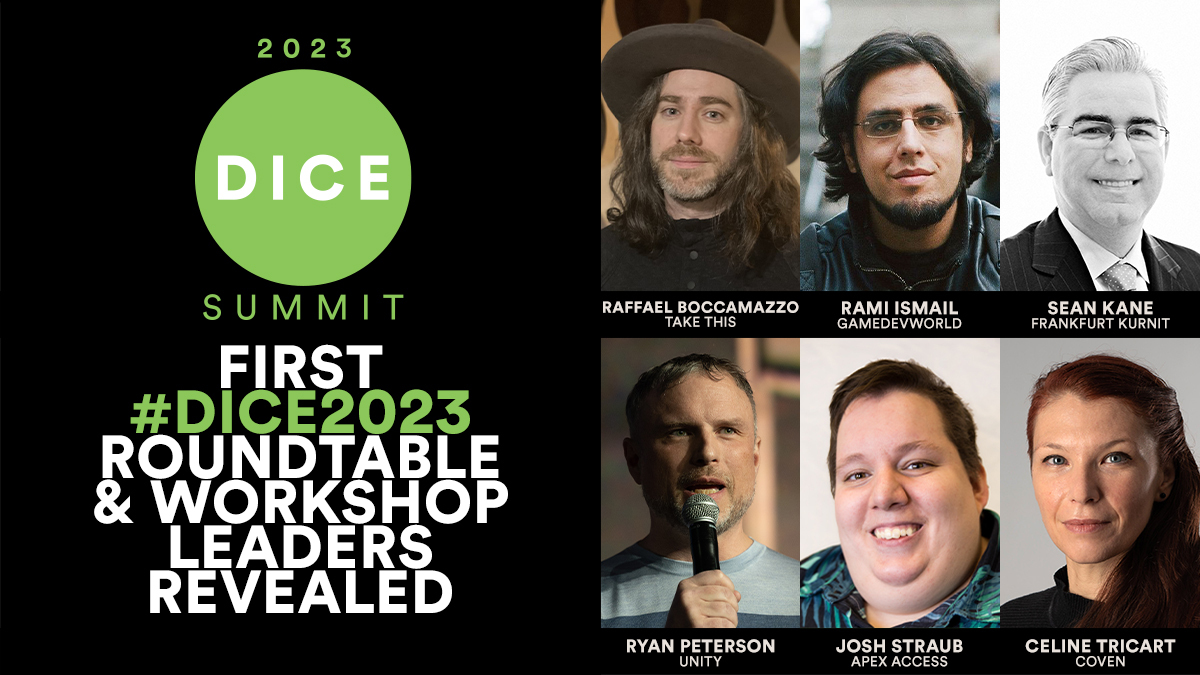 We're excited to continue our popular roundtable experiences and workshops at #DICE2023! Join us from Feb. 21-23 to discuss the leading ideas and trends in the interactive entertainment industry among your #gamedev peers. Learn more about our leaders: dicesummit.org/dice_speakers/…