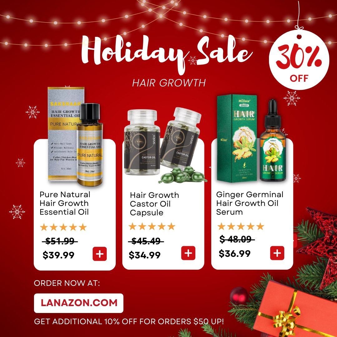 lanazonbeauty's tweet photo. Having a hard time thinking about the best #christmasg gift? We got you! 😎😎 Browse these hair products and more on #Lan#lanazo
#ChristmasSale #HolidaySale #BigDiscount #Onlineshopping #fastdelivery https://t.co/tDl7POOUes