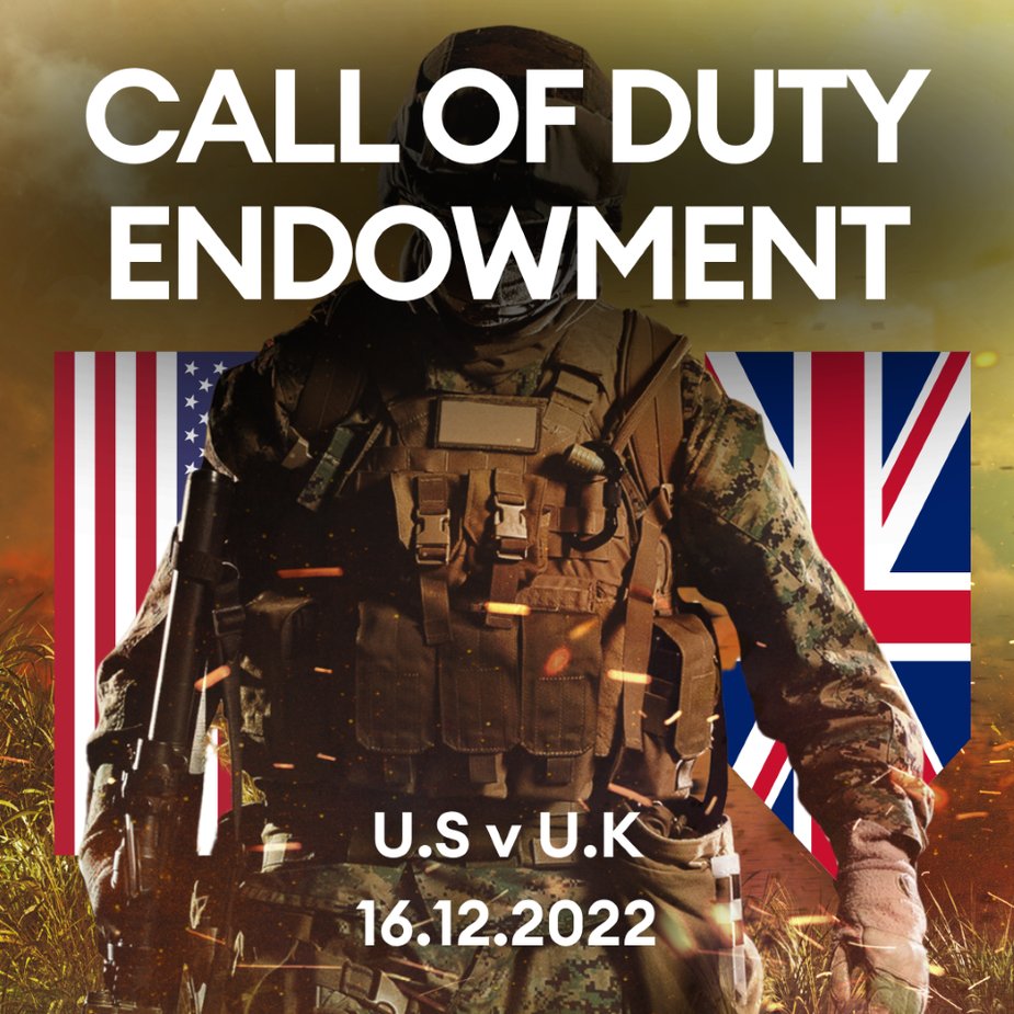 The Call of Duty Endowment Bowl is back tomorrow 👏    Prepare for a Warzone 😏 as UK and US military esports teams compete alongside some of the top Call of Duty streamers to win the coveted C.O.D.E. Bowl trophy 🏆  @CODE4Vets #CODEBowlIII #CODEBowl #CallofDutyEndowment