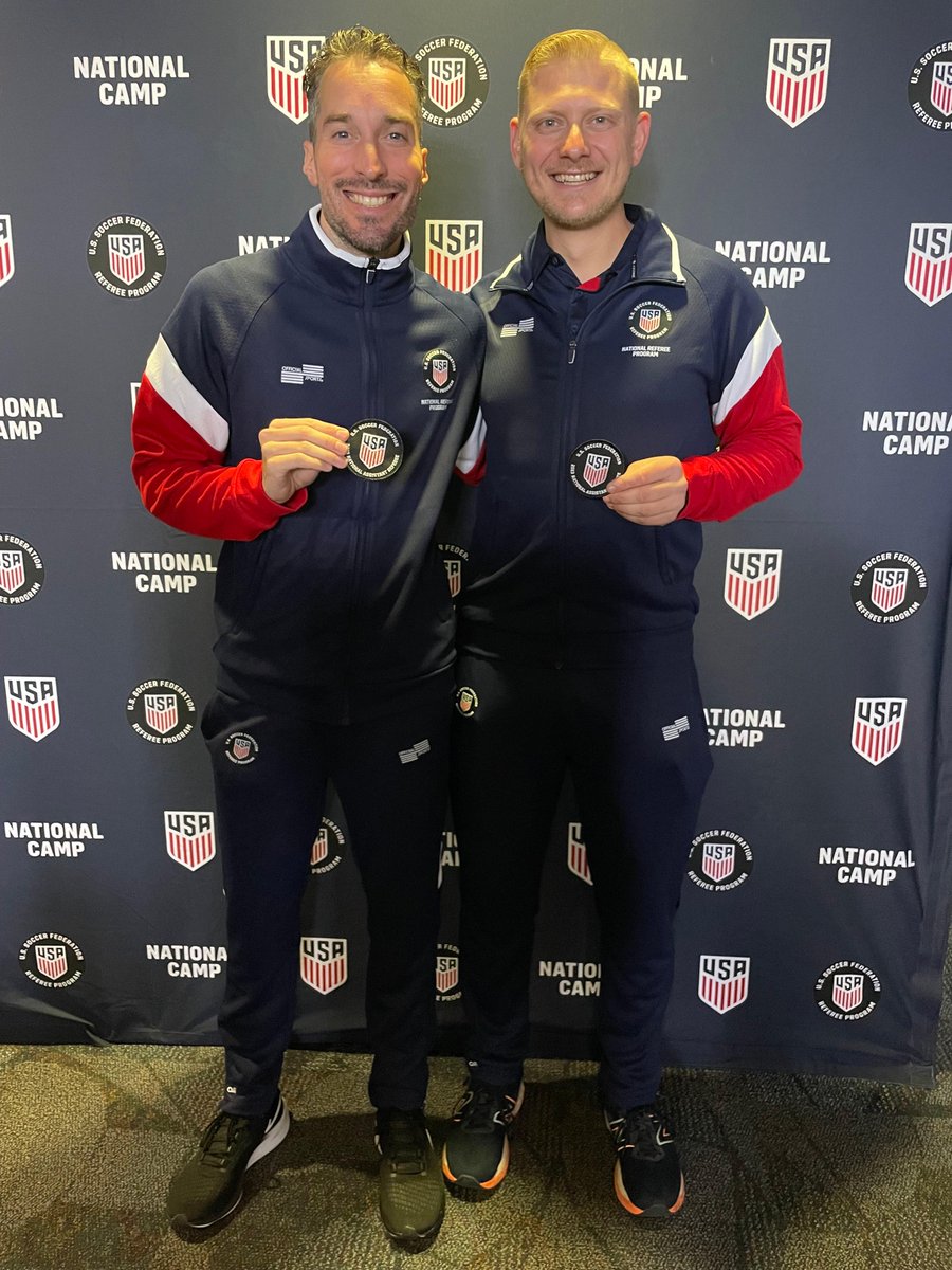 A big congratulations to EPA’s newest National Assistant Referees Bobby Cordrey and Patrick Casey!

Well deserved!