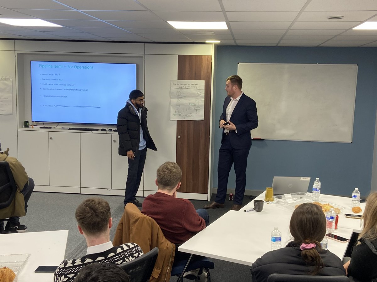 TobiasTaylor92's tweet photo. Great day presenting to interns at the North West Intern Day. I certainly feel all the interns are a lot more aware of the opportunities on offer while back at University such as working part time and the CBM role. Was treated to a bit of Ninja 🥷 Warrior after. @SamASmith_ERAC https://t.co/Ds4RsWvDus