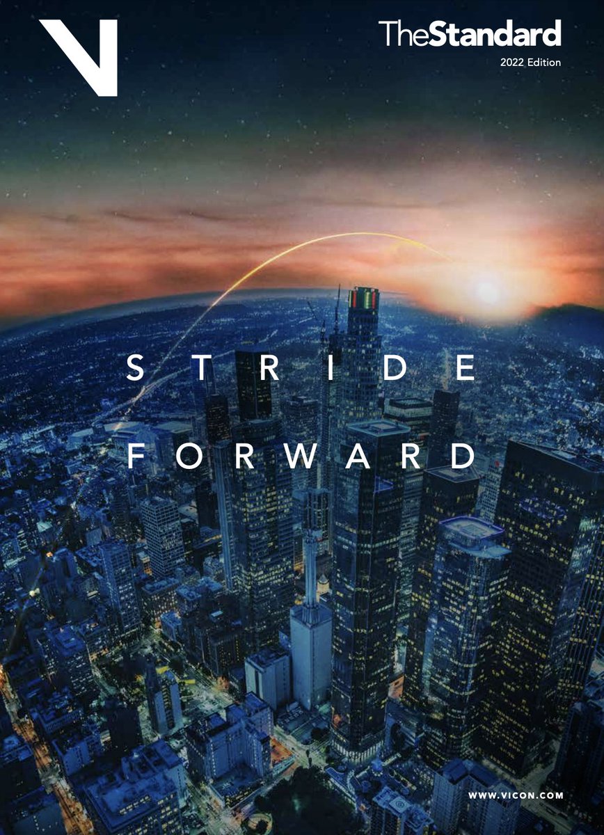 The countdown to 2023 has begun! We want to take the opportunity to reflect on a massive year at #Vicon, starting with the release of The Standard magazine in January. 

This edition included 22 articles, making it our most extensive collection so far: vicon.com/resources/the-…