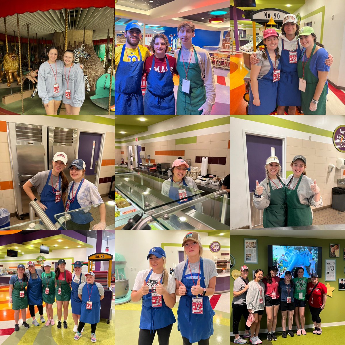 Finishing up our 6th and final shift <a href="/GKTWVillage/">Give Kids The World</a>. Sad to say goodbye but such an amazing experience!