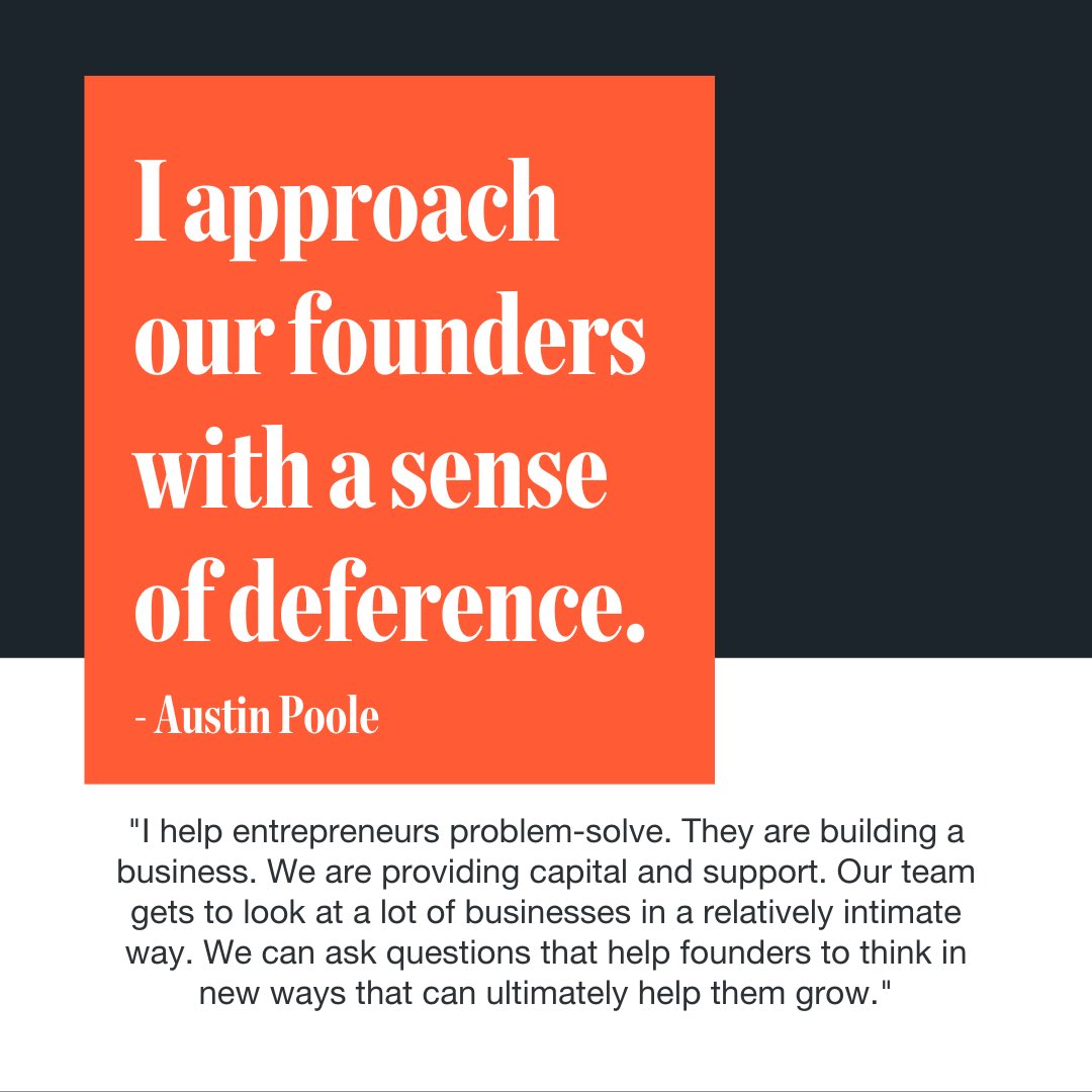 bipventures's tweet photo. “Being at Panoramic combines two things I love: investing and being part of a growing business.”
Meet Austin Poole, a Principal at Panoramic. For the past 6 years, he has given focused support to the companies in our portfolio.
#lifeatpanoramic #takeawiderview https://t.co/f15nJ35qnH