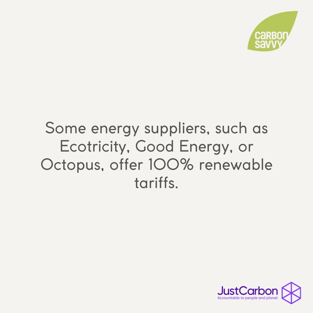 #Holiday #Countdown #ClimateAction 15/ Switch to #RenewableEnergy Some #energy suppliers, such as @ecotricity, @GoodEnergy, or @OctopusEnergy, offer 100% #renewable tariffs. #Christmas #Festive #Climate #Environment #Electric #Gas #EnergyProvider #CO2 #Gift #CostOfLiving #Xmas