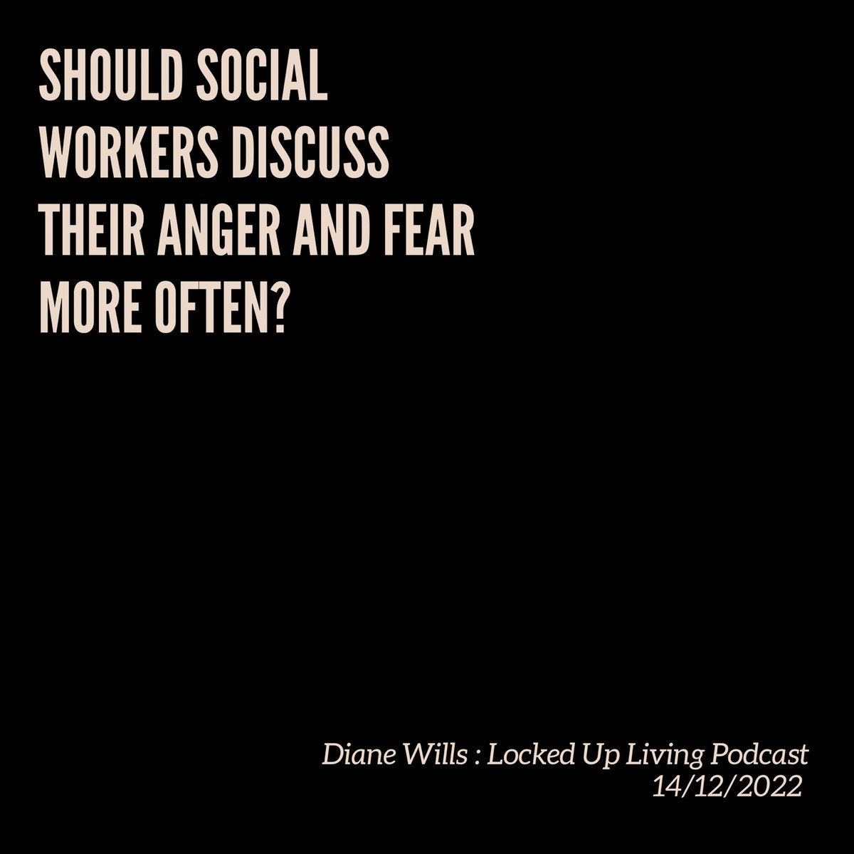 The Locked up Living Podcast: Surviving &amp; thriving in the criminal justice system &amp; other challenging environments 

<a href="/hungryghost741/">Diane</a>⁩ Psychotherapist and Social Worker. Working with those who have comitted sexual offences. on Podbean, check it out! podbean.com/ei/pb-4znum-13…