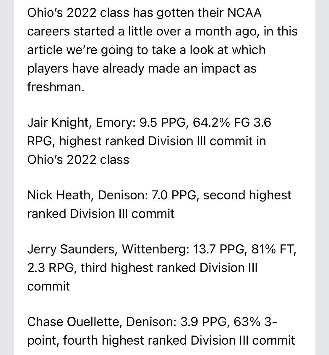 Thank you @mikerothou and <a href="/PrepHoopsOH/">Prep Hoops Ohio</a> for the love!!🤞
