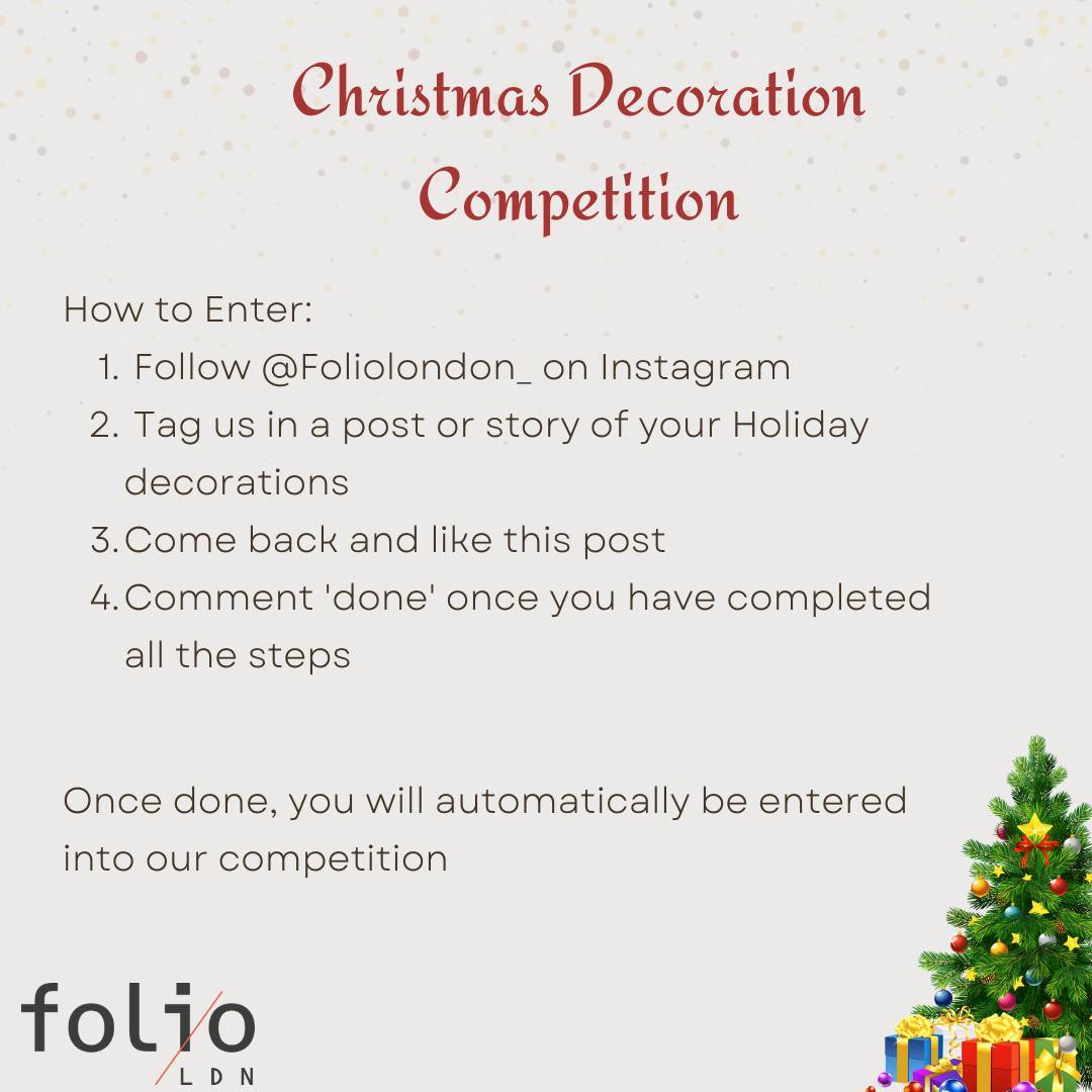 We have a new competition for you all. We want to see how you've taken on the Christmas spirit and decorated your homes. The competition closes Thursday 21st of December at 3pm! The winner will be announced at 3 pm on Friday 23rd of December 🎅🏼 🎄
