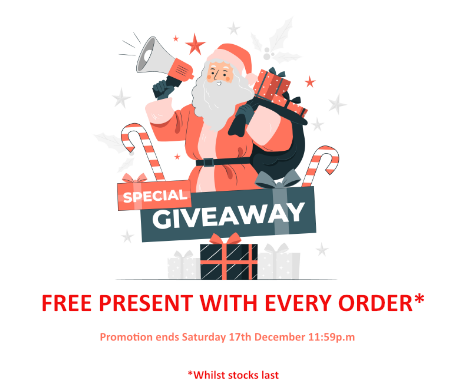 Free present with every online web order until Saturday night! Just order and you will automatically have the present placed into your order.
More details here - skylandequipment.com/pages/christma…