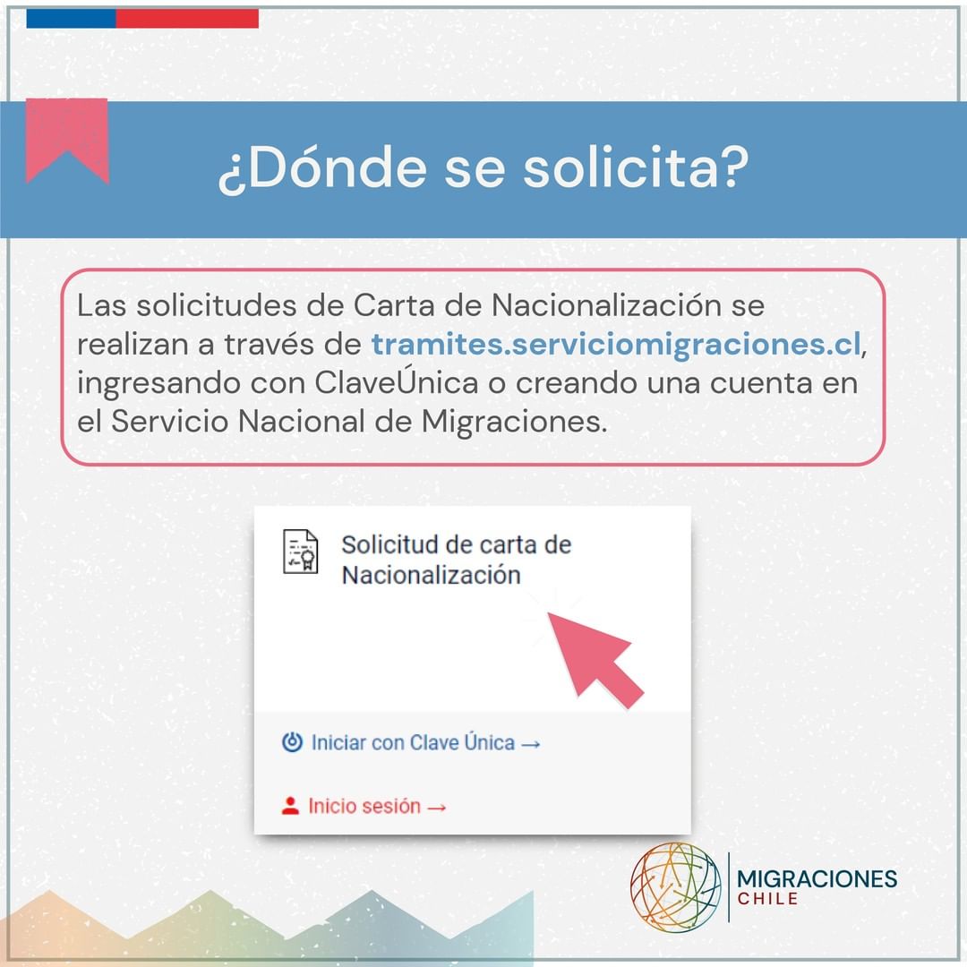 ChileAtiende's tweet photo. 📌 Sean titulares del permiso de #ResidenciaDefinitiva vigente.
📌 Tengan cinco años o más de residencia en #Chile (este plazo se contará a partir de la fecha de estampado de la visa que dio origen a la #PermanenciaDefinitiva).
📌 Acrediten sustento económico. https://t.co/bMPgtWpdil