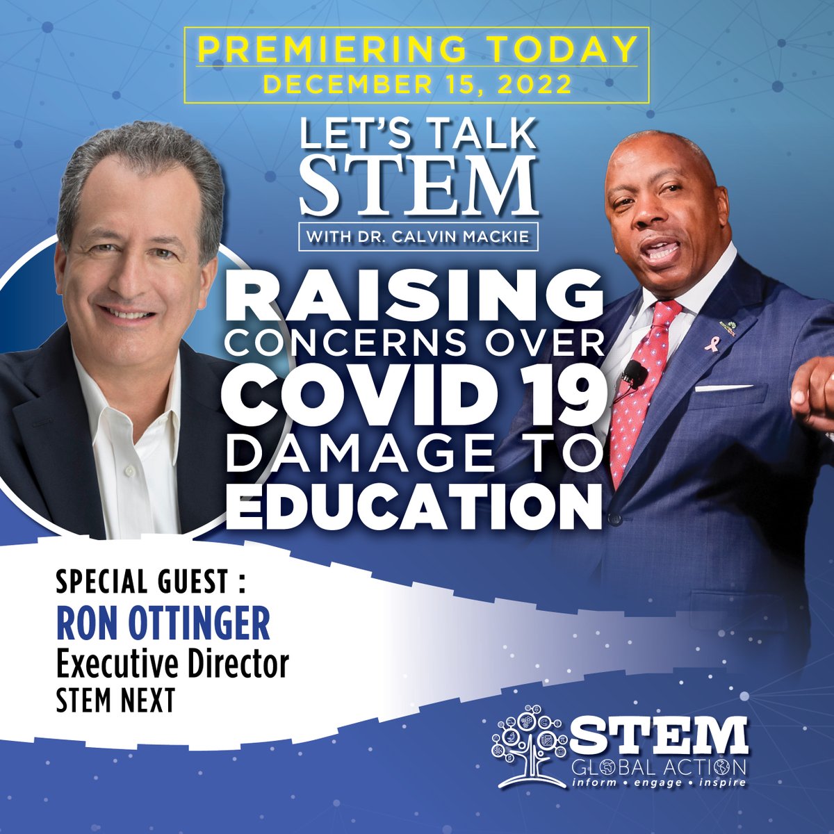 STEMNOLA's tweet photo. Tune in TODAY to hear Dr. Calvin Mackie and guest Ron Ottinger discuss how to navigate the post-pandemic education landscape.
Listen here on Spotify: https://t.co/x0fEZQ5Yez
#stemnola #LetsTalkSTem #YOUbelonginSTEM #DrCalvinMackie #pocast #spotify #STEM #Education https://t.co/dbZ80GVKH4
