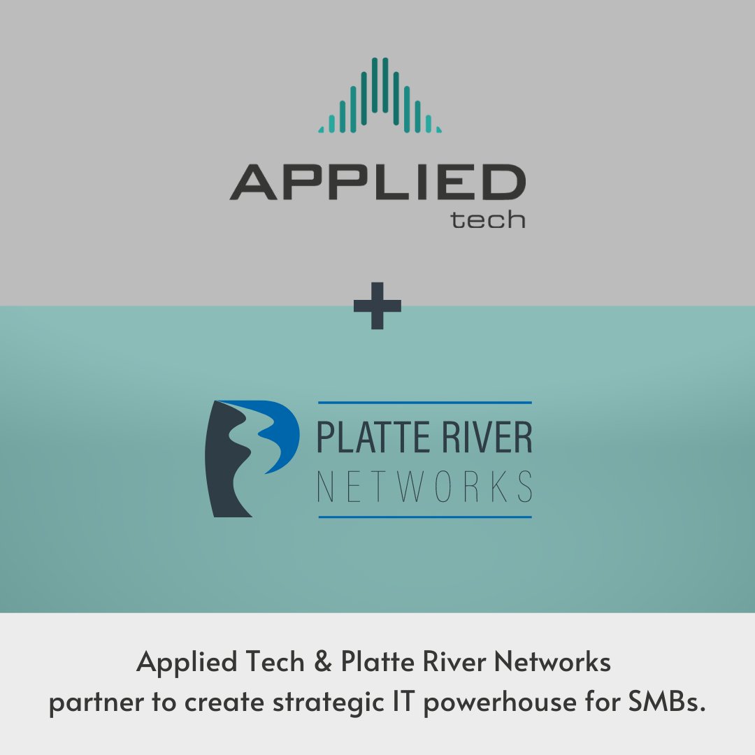 AppliedTech's tweet image. Applied Tech is excited to announce we are now partnered with Platte River Networks!
Read the full press release here:
hubs.li/Q01vZ2Lr0