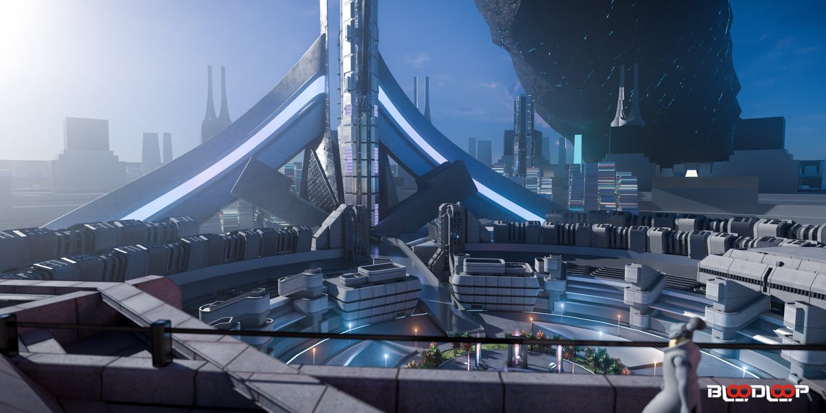 BloodLoopGAME's tweet image. GM! Welcome to our first of a series of #DevlogThursday. We will be actively sharing spoilers, concepts, and models under development. 

Today, you can see some of our concept art behind the HUB, an MMO meeting point to trade and engage with other users. What do you think?

#AVAX