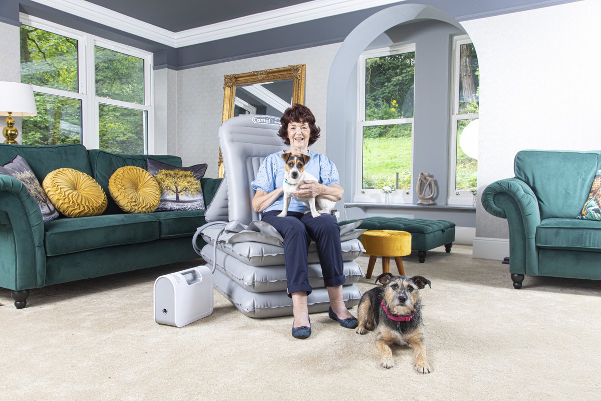 winncare_uk's tweet photo. With 17 million households having pets, we understand the importance of having pet-friendly lifting devices!

That's why you don't need to worry about any potential entrapment issues whatsoever with our family of Mangar Lifting Cushions #upliftingcare https://t.co/Jn3cIfm4pz
