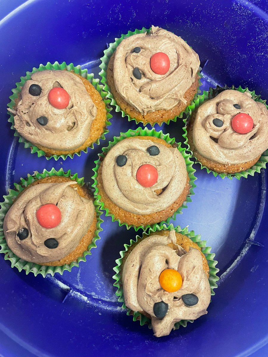 2nd years Christmas Cupcakes! ✨🎄<a href="/lusk_cc/">LuskCC</a> #creative #festivefun
