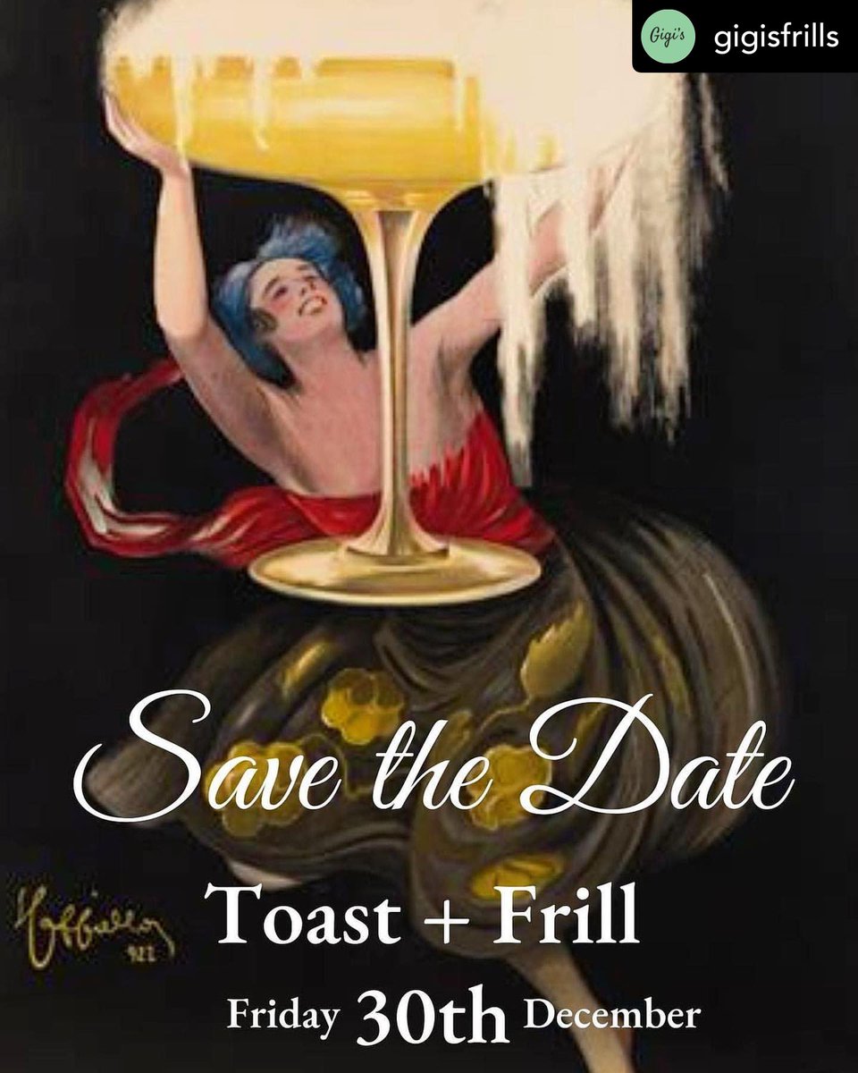 Posted <a href="/withrepost/">Repost app</a> • @gigisfrills Save the date!! Visit our Toronto boutique December 30th from 12-5 for an @inspirationvintage69 pop-up, bubbly, free gifts with (min.) purchase, a raffle for a fabulous gift basket and more!!! A NYE eve toast! 
#savethedate #popupshop