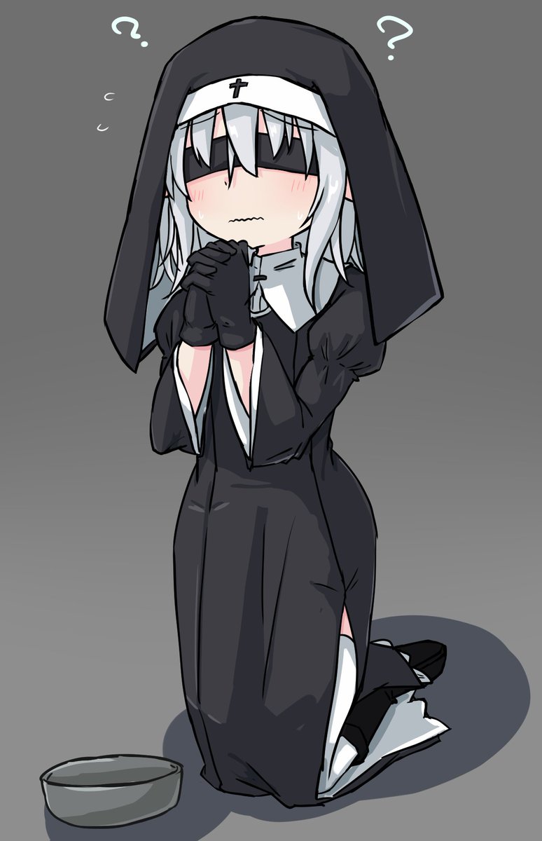 シスターぷめちゃんのお布施クエスト!
 #毎日お絵描き練習共有 