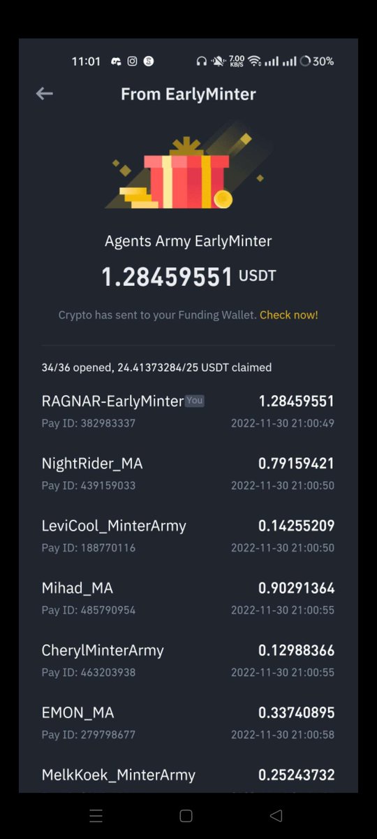 Junaidbaig_MA's tweet photo. 0.0015 BNB Crypto Box For 100 Users, Like And Retweet This Post And Follow Me So I Can Dm You Code.
Join @EarlyMinter Discord Now He is Soon Going To Drop A 1000 Dollars Box On Discord: https://t.co/q8scM64XdU https://t.co/cfmPymI6s0