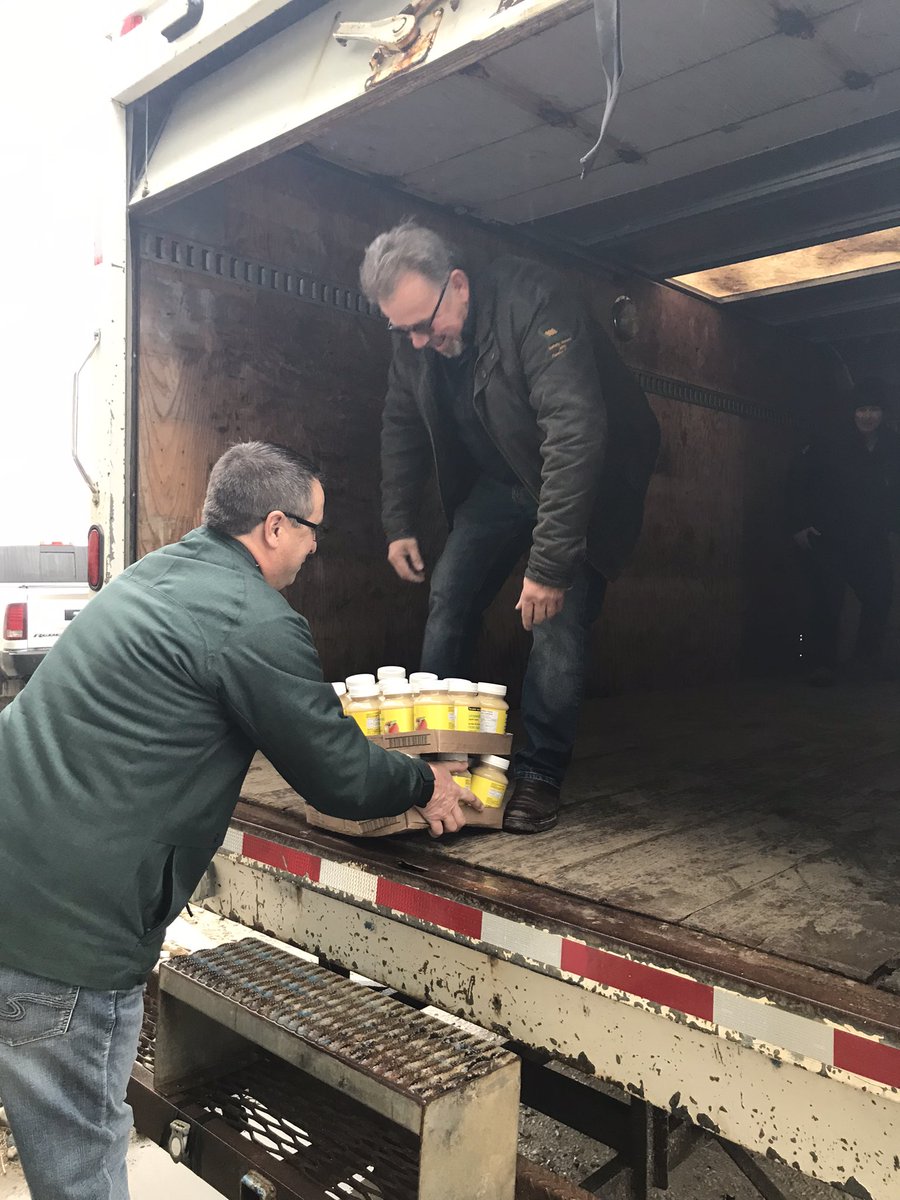 Thank you to everyone involved that helped to make our donation to the Outreach for Hunger possible! A huge thank you to our partners, Greg Blonde &amp; Sons Ltd. and Triple P Farms! Over 200 families will have a Christmas meal this year!