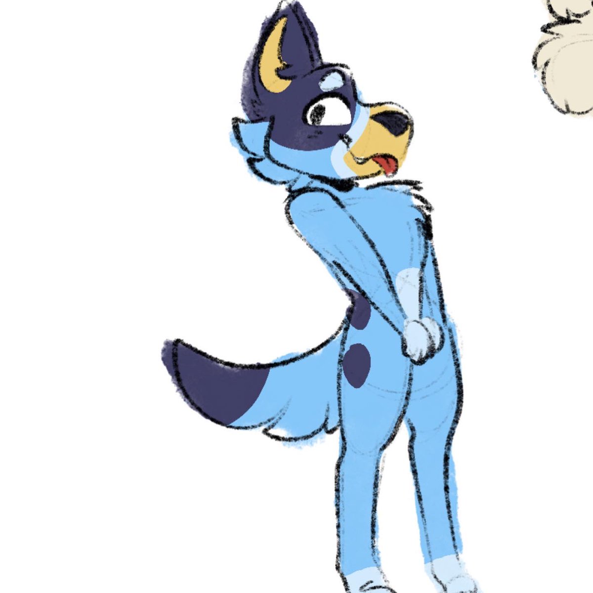 Little #Bluey doodles #ArtistOnTwitter #procreateart #blueyfanart