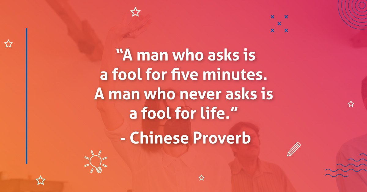 CollearOnline's tweet image. Just ask the question. It will make you wiser.

#Collear #ChineseProverb #quotes #inspirationalquotes #motivationalquotes #MondayMotivation #Monday #Inspirational
