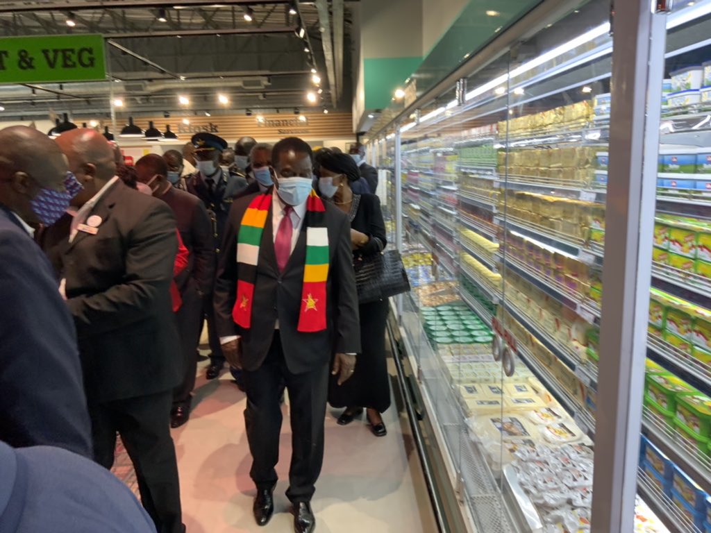 DeptCommsZW's tweet photo. The Public Servive Pension Fund is investing in community infrastructure countrywide. It started with a seed money of ZWL $70.4 &amp; which has grown to ZWL$70 billion in 4 years. The President was happy with the achievements of the Public Service Commission &amp; exhorted it to do more. https://t.co/JmV0K8yxG3