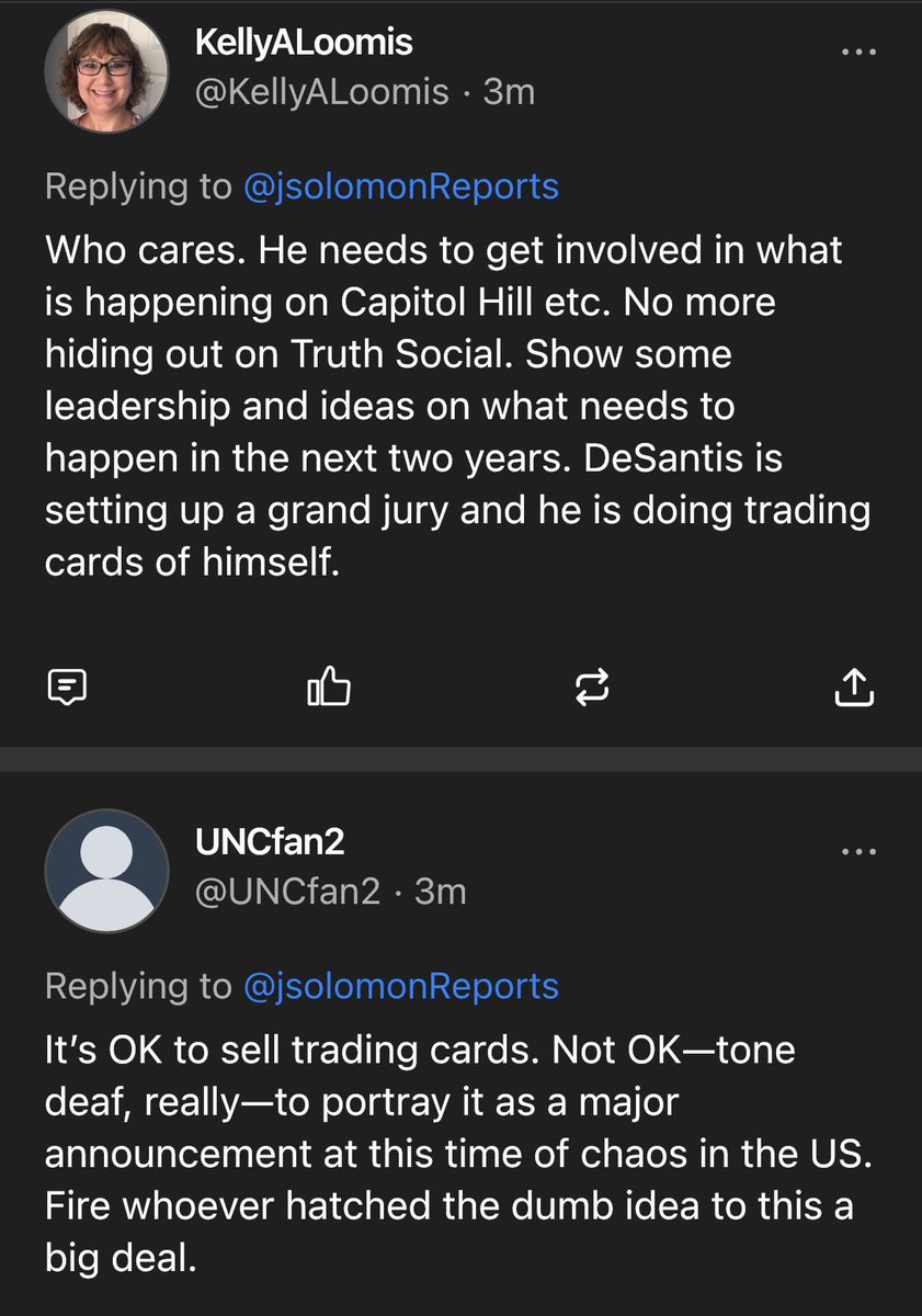 RonFilipkowski's tweet photo. I have never seen MAGA react like this to anything Trump has ever done. https://t.co/yu1aCeyE6a