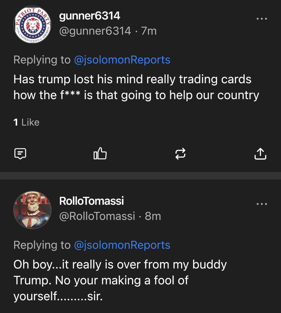 I have never seen MAGA react like this to anything Trump has ever done.