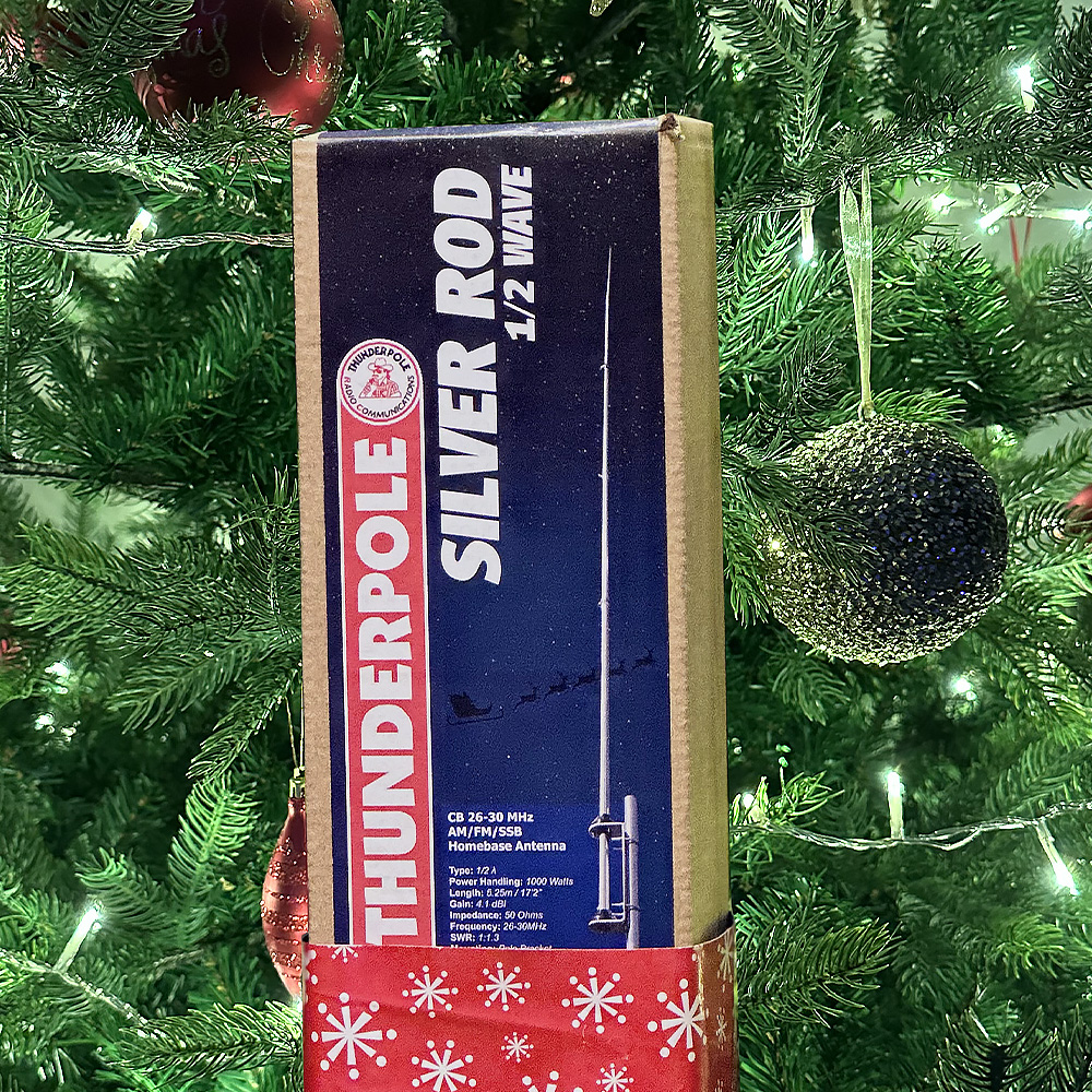 thunderpolecb's tweet photo. 🎄🎁 Thunderpole Silver Rod 1/2 Wave CB Radio Base Antenna (🔍09052)
#thunderpole #silverod #halfwave #cbradio #cbantenna #christmascountdown #tenfour Visit https://t.co/y4bW0Mqjzw https://t.co/4hlSUnOwL9