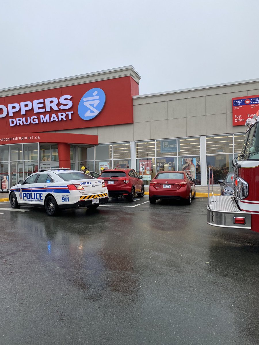 Lynn Burry on Twitter "Car through glass window at Shoppers Drug Mart