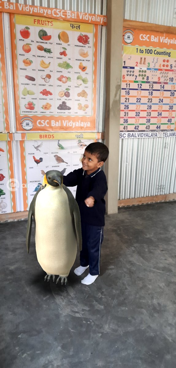 itsme_anupdeb's tweet photo. Our kids are learning with AR content at CSC Bal Vidyalaya, Teliamura, Khowai, Tripura-799205 https://t.co/yefVVycAaU