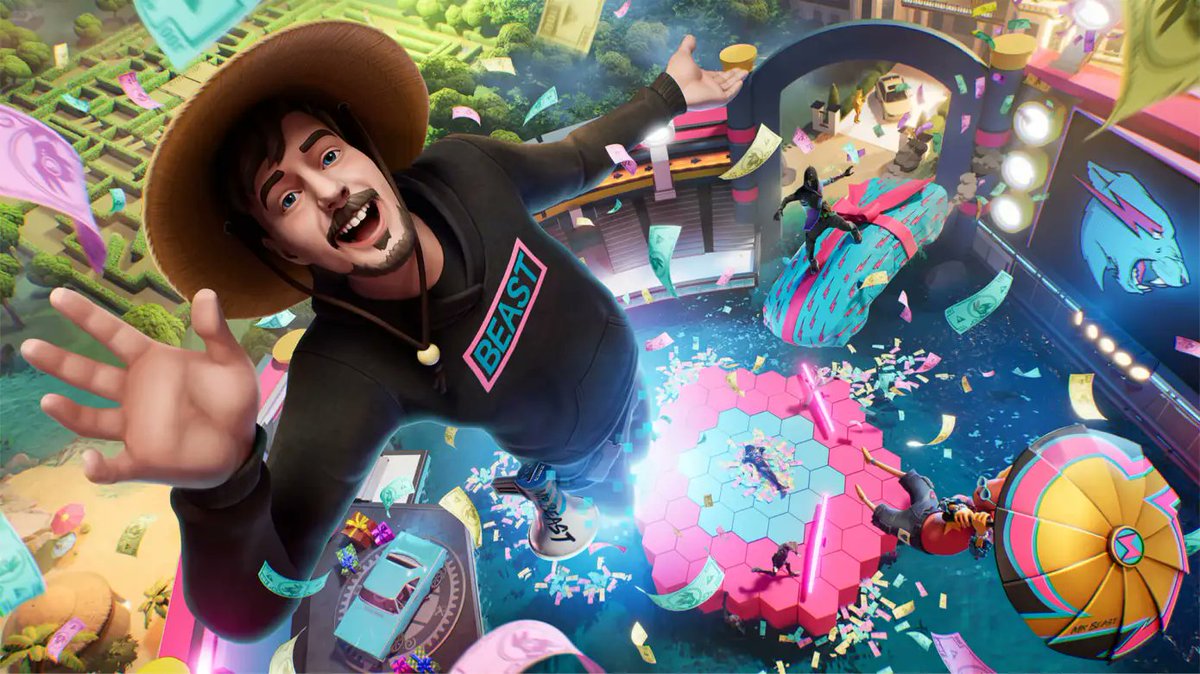 ViralPostDaily's tweet photo. Who's played with @MrBeast on Fortnite? https://t.co/Qvu03K6Q72