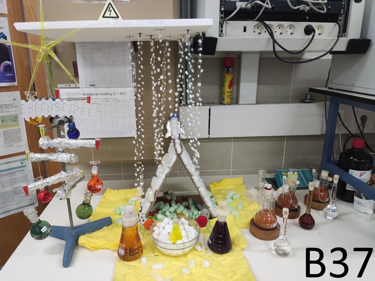PolySyc's tweet image. 🎵It&apos;s beginning to smell a lot like Christmas🎵 With the 1st @PolySyc  Christmas Tree competition!
This year, we&apos;ve held a competition to determine which lab has the most beautiful and scientific Christmas tree!  Which one is your favorite?

By Laboratory B37