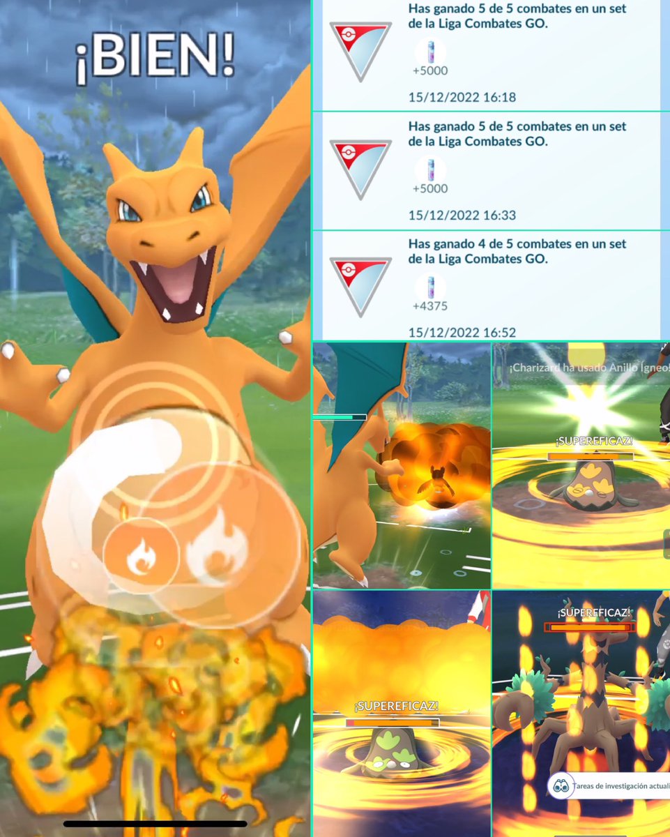 My dear Charizard learned wing attack! 🥺🧡🔥

#PokemonGO #GOBattleLeague