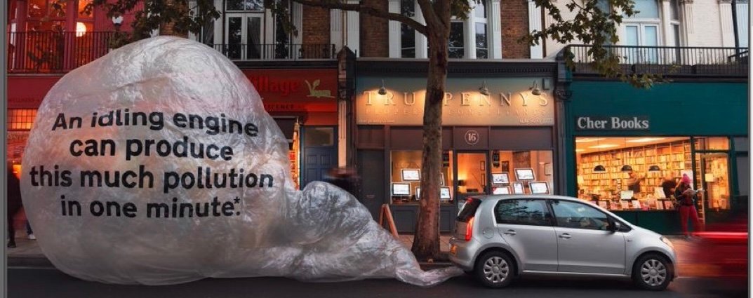 To reduce emissions at Logan, #EJ communities need more than small signs! We want our voices heard and for <a href="/Massport/">Massport</a> to engage in real community collaboration. Idling cars emit 1 million lbs of pollution a month. #StopIdlingMassport #StepUpMassport @EastieMOF@MothersOutFront