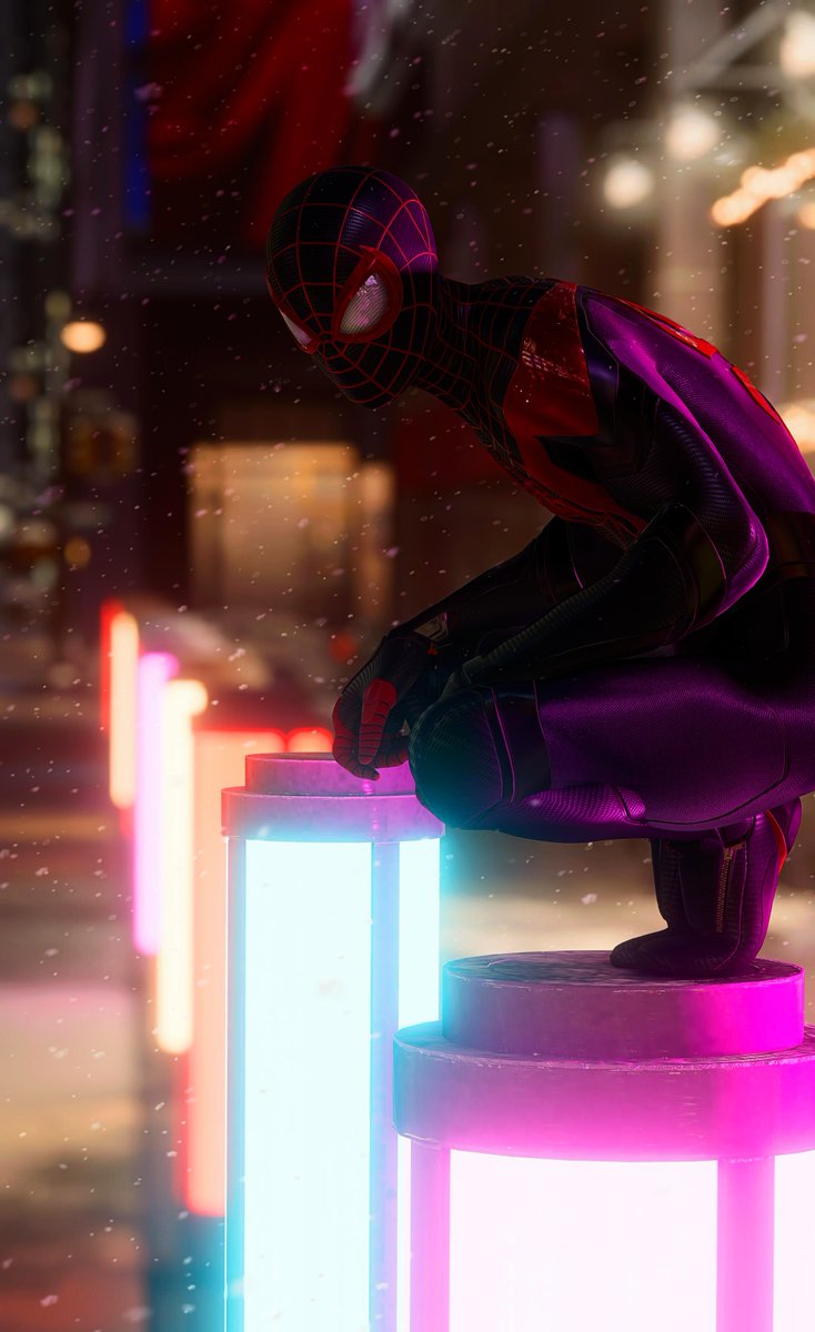 PurplePampano's tweet photo. Neon Pillars ๐ฃ๐ต
#VirtualPhotography
#VPwinter #TPMwinter
#InsomGamesCommunity
#MilesMorales #Spiderman
#ArtisticofSociety #WorldofVP
#ThePhotoMode #VPRT #LandofVP https://t.co/67V7BQcqWc