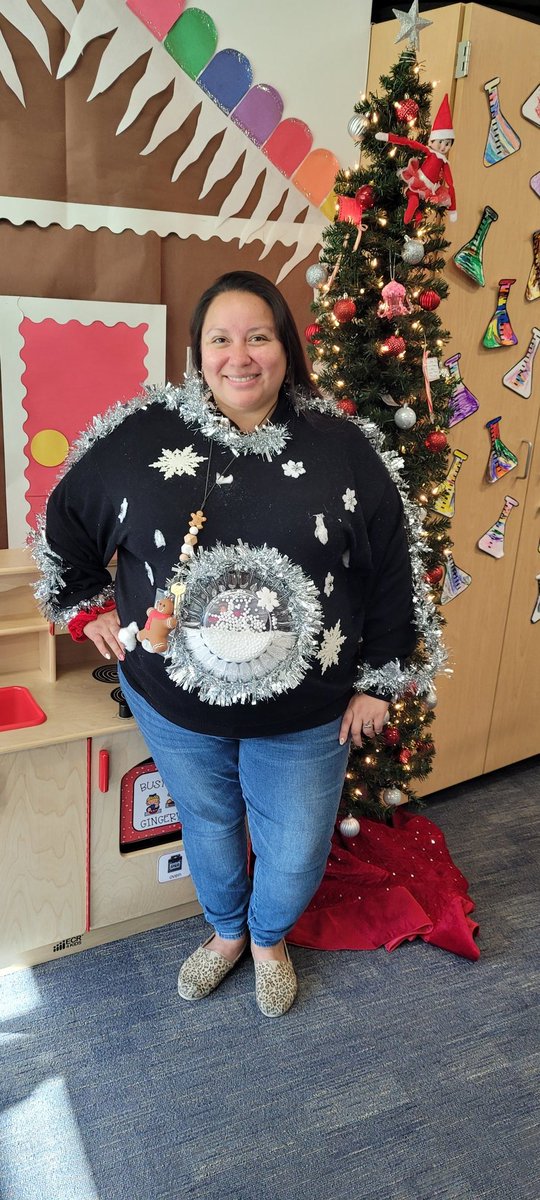 Let it snow! ❄️  #BESUGLYSWEATERS22