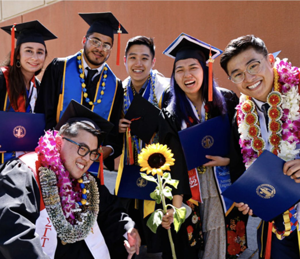 SJSUResearch's tweet photo. We rank as the most Transformative U and among Best Public Universities and Best Colleges Overall (#MoneyMagazine).
And today we're SO PROUD of our 5K graduating students and next gen researchers that make up our #SJSU #Spartan success!
#livestreamingnow #commencement https://t.co/OkwYAATtvD