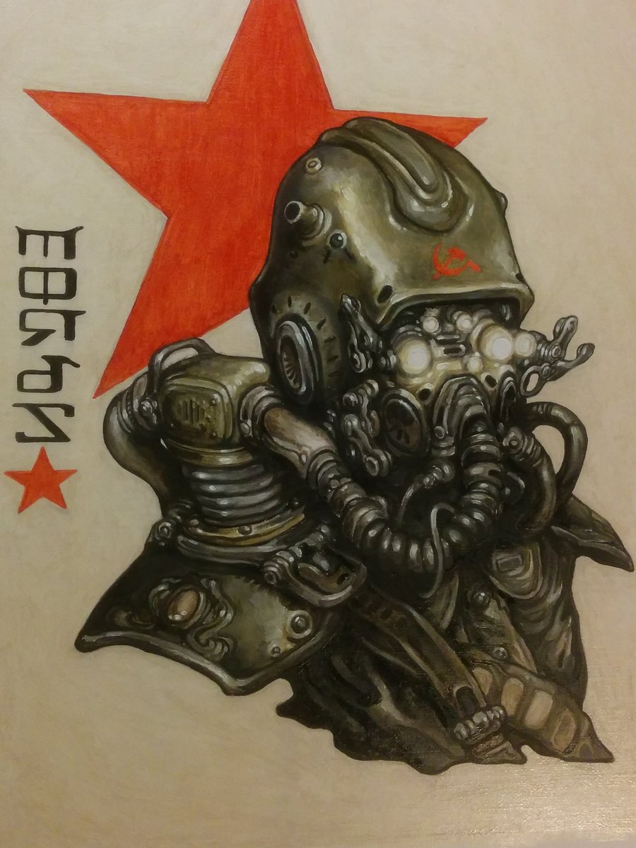 modredcastleton's tweet image. Hibernaculum is the first game I&apos;ve developed without creating much concept art - Strangeland and Primordia I did hundreds &amp;amp; thousands of pencil sketches, watercolour &amp;amp; oil paintings during production.

All this AI junk is making me miss the smell of linseed oil.