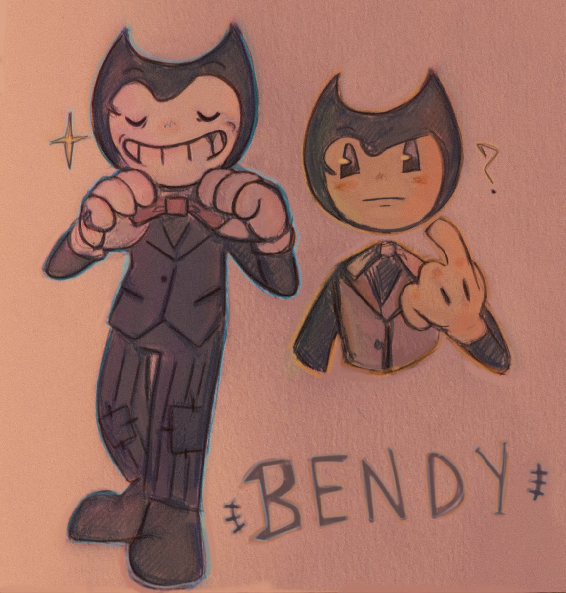 The little guy himself!

#BATDR #Bendy_and_the_Dark_Revival (#BENDY)