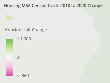 cubbie9000's tweet photo. This Census map of the net change in housing units across Austin is a Rorschach Test for, well, a lot of things. https://t.co/UsDuffz1d4