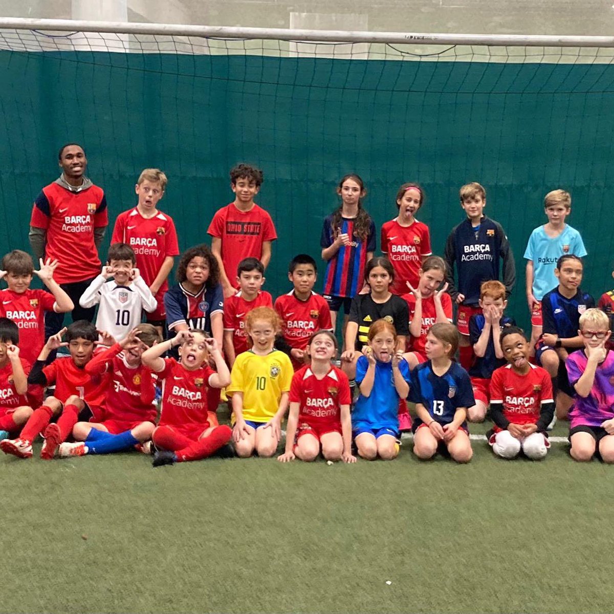 BarcaAcademyCLB's tweet photo. 3x3 World Cup tournament was a great success yesterday 😍🏟⚽️ Thanks to all families who were able to participate and join us 💪🏽

#barcaacademy #fcb #fcbarcelona #fcbmethodology #values #youthsoccer #columbussoccer #soccer #futbol #football #columbus #ohio #usa #forçabarça https://t.co/6GSSkjT2u2