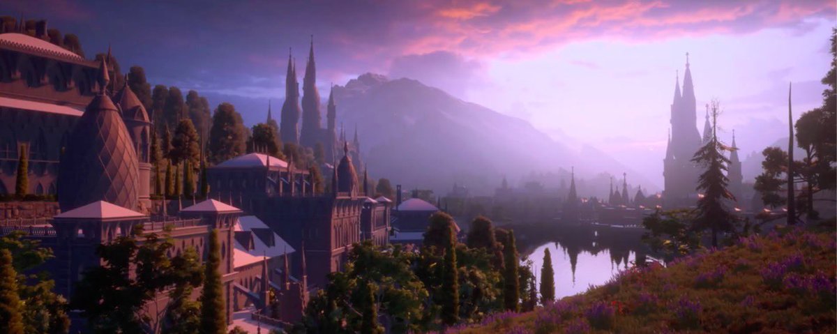 dailydragonage's tweet image. Location Concept Art for Dragon Age: Dreadwolf