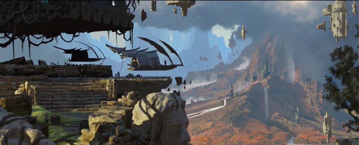 dailydragonage's tweet image. Location Concept Art for Dragon Age: Dreadwolf