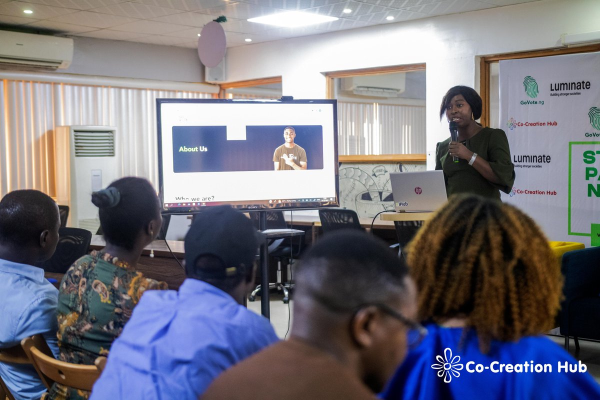 GovoteNg's tweet photo. As a project that focus on young people's participation in the electoral process, @GovoteNg
launched an open source learning platform to equip &amp; build the capacity of citizens, advance our democratic process &amp; promote good #governance 
Visit link in Bio👆
#NigeriaDecides2023 https://t.co/4fypLUiiHP