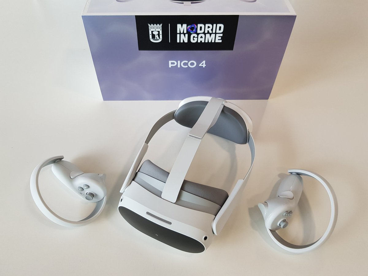 CarlosJOchoaFer's tweet photo. #Pico4 selected as the Best #XRdevice for #XRLab in @MadridinGame https://t.co/TdrJa6IHyZ