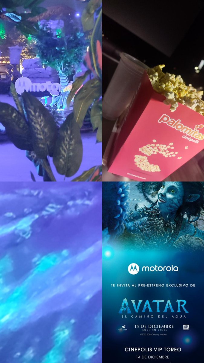 Ayer asistimos al Pre-estresno de #AvatarTheWayOfWater en <a href="/Cinepolis/">Cinépolis</a>. ¡Gracias <a href="/MotorolaMX/">Motorola México</a>  por invitarnos! Excelente experiencia <a href="/theciu/">The CIU</a>